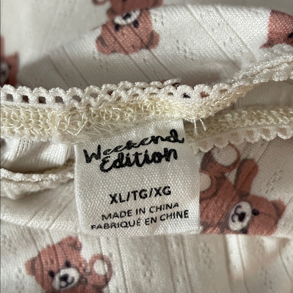 Teddy Bear Pj Set - Picture 4 of 4